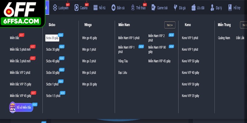 Xổ số 6FF thành công khi cung cấp hình thức đầu tư an toàn